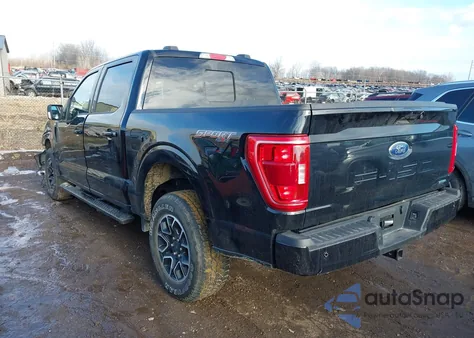 2021 Ford F-150 Xlt z USA, uszkodzony, nr VIN 1FTFW1E86MFC93127